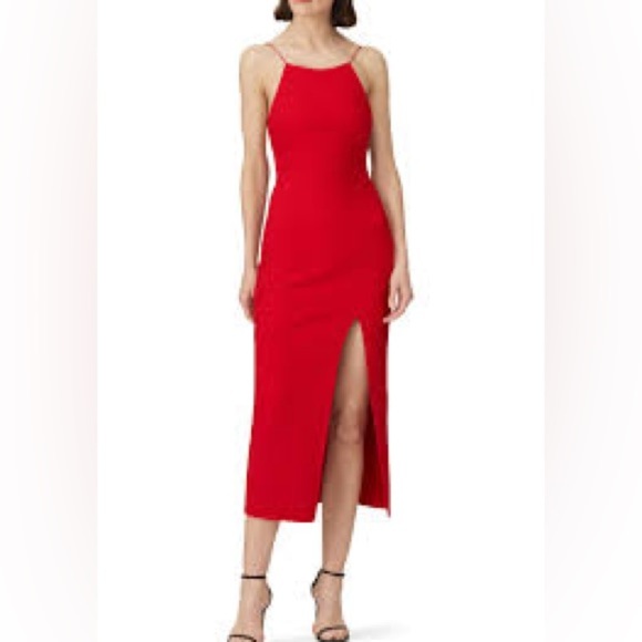 Bec & Bridge Red Magnifique Dress - Picture 1 of 7